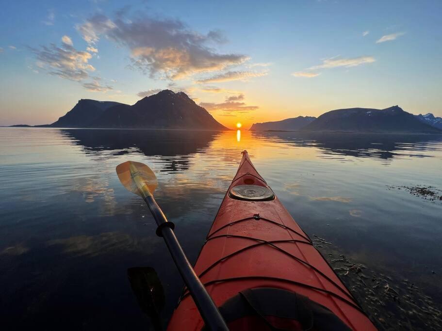 New! Lofoten Luxury Home Near Henningsvaer Lyngværet Buitenkant foto