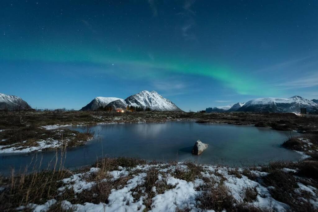New! Lofoten Luxury Home Near Henningsvaer Lyngværet Buitenkant foto