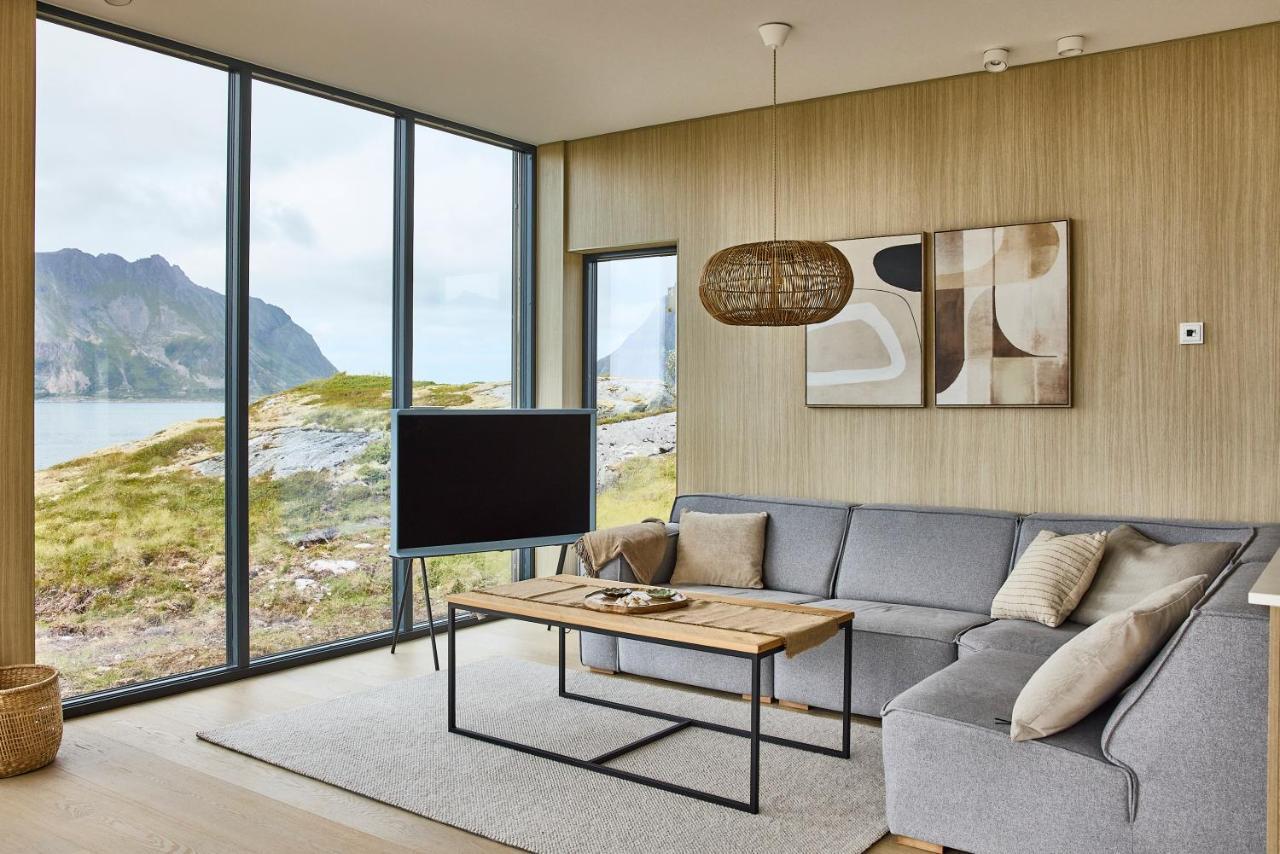 New! Lofoten Luxury Home Near Henningsvaer Lyngværet Buitenkant foto