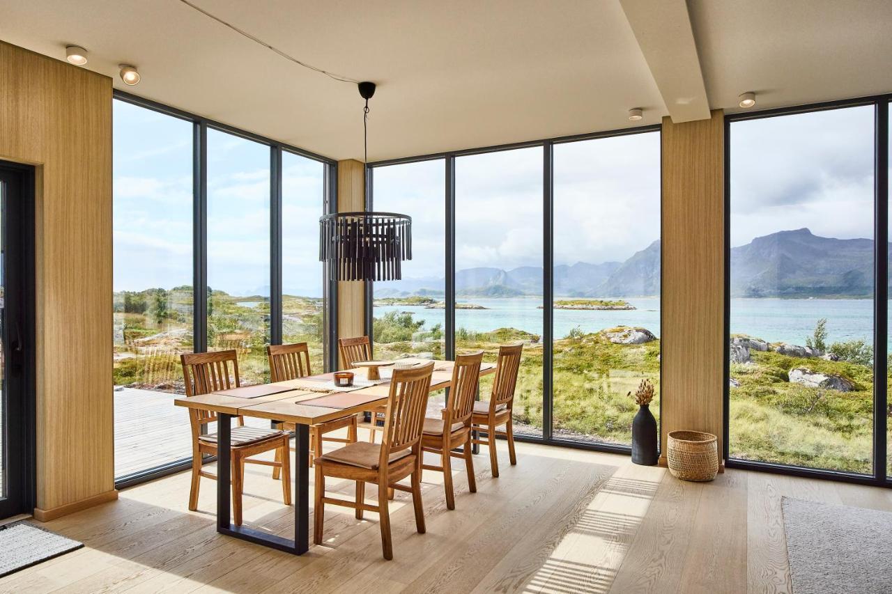 New! Lofoten Luxury Home Near Henningsvaer Lyngværet Buitenkant foto